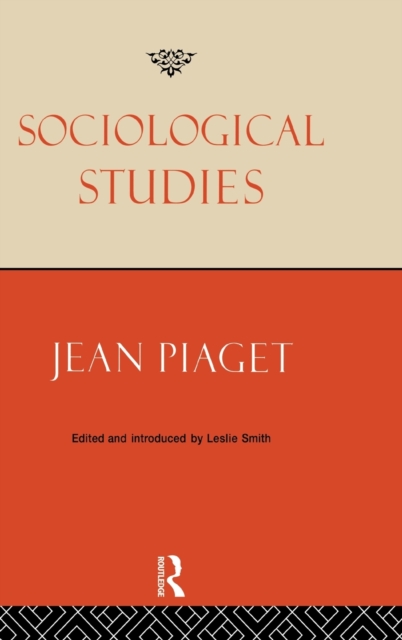 Sociological Studies, Hardback Book