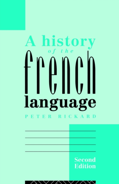 A History of the French Language, Paperback / softback Book