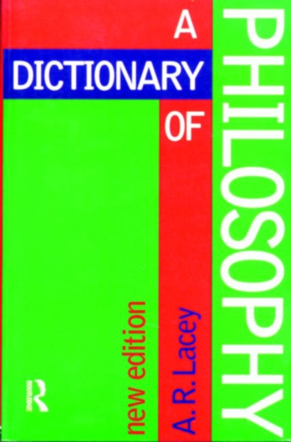 Dictionary of Philosophy, Paperback / softback Book