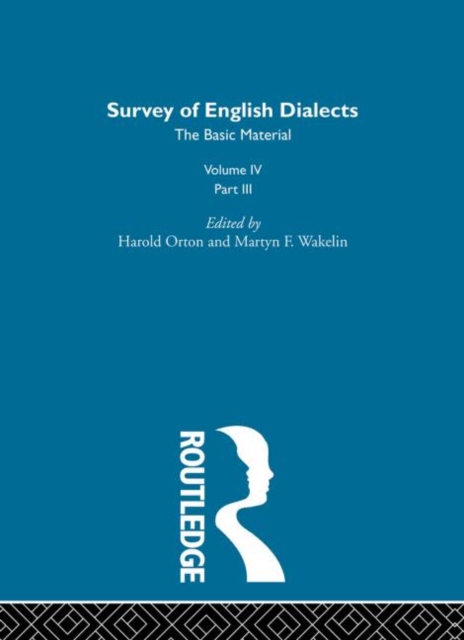 Survey Eng Dialects Vol4 Prt3, Hardback Book