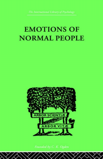 Emotions of Normal People, Hardback Book