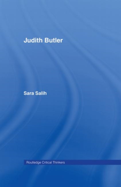 Judith Butler, Hardback Book