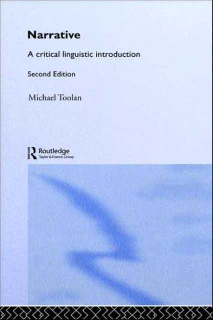 Narrative : A Critical Linguistic Introduction, Hardback Book