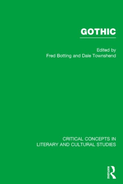 Gothic : Critical Concepts in Literary and Cultural Studies, Mixed media product Book