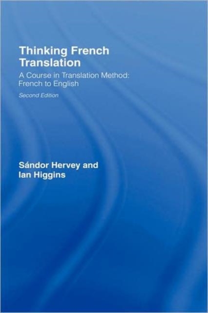 Thinking French Translation, Hardback Book