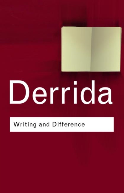 Writing and Difference, Hardback Book