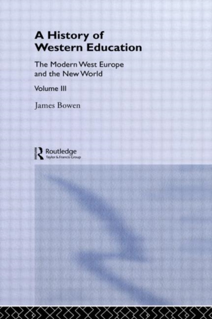 Hist West Educ:Modern West V3, Hardback Book