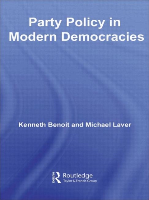 Party Policy in Modern Democracies, Hardback Book