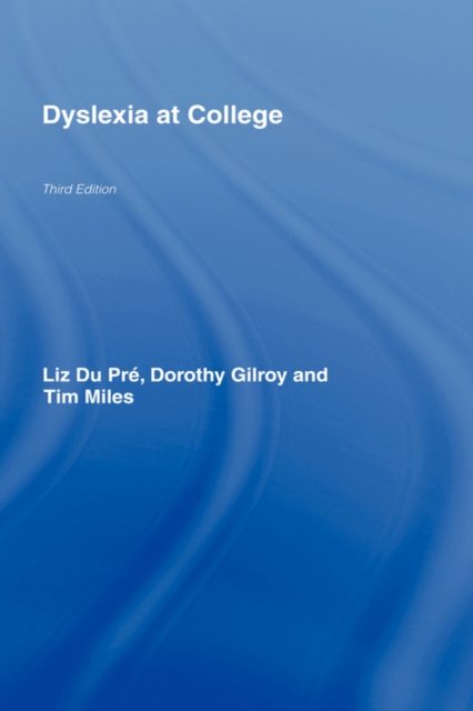 Dyslexia at College, Hardback Book