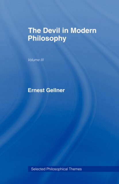 The Devil in Modern Philosophy, Paperback / softback Book