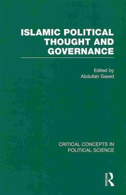Islamic Political Thought and Governance, Mixed media product Book