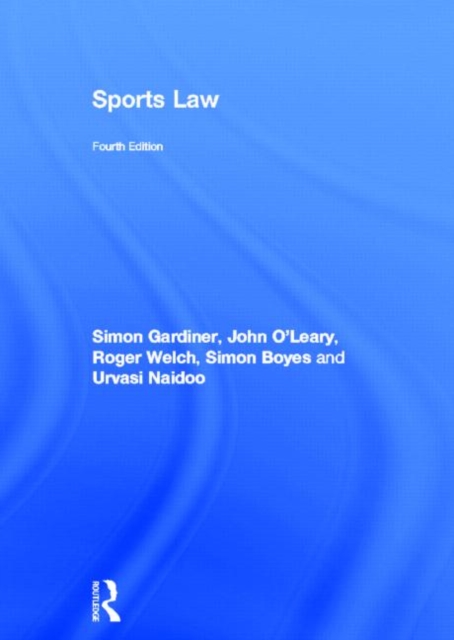 Sports Law, Hardback Book