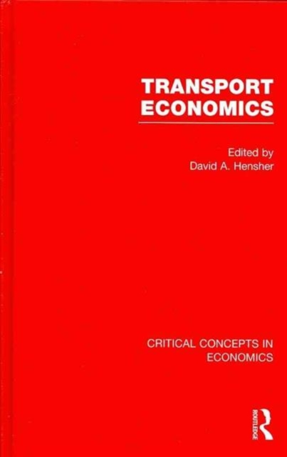 Transport Economics, Mixed media product Book