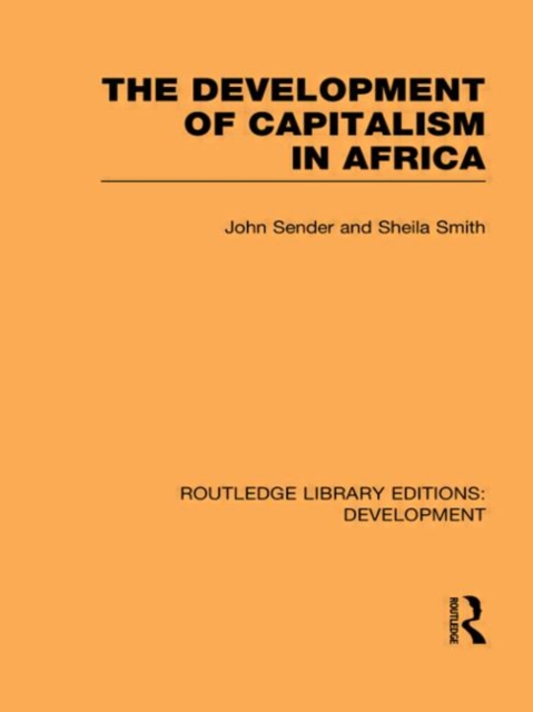 The Development of Capitalism in Africa, Hardback Book