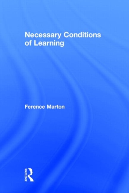 Necessary Conditions of Learning, Hardback Book