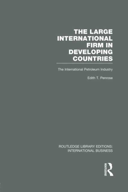 The Large International Firm (RLE International Business), Paperback / softback Book