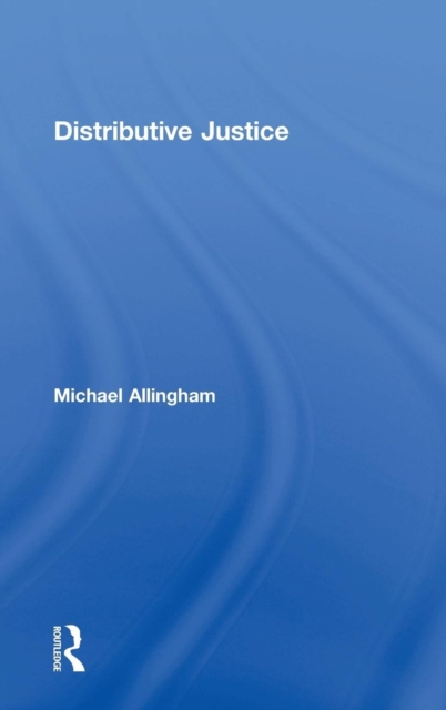 Distributive Justice, Hardback Book