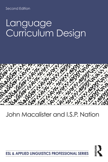 Language Curriculum Design, EPUB eBook