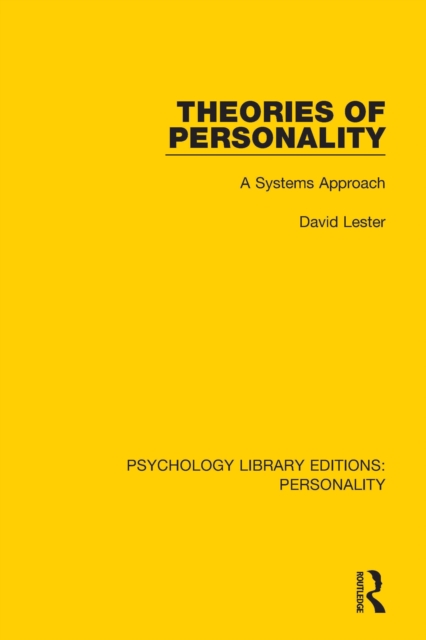 Theories of Personality : A Systems Approach, EPUB eBook