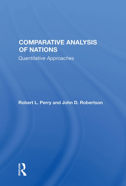 Comparative Analysis Of Nations : Quantitative Approaches, EPUB eBook