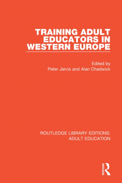 Training Adult Educators in Western Europe, PDF eBook
