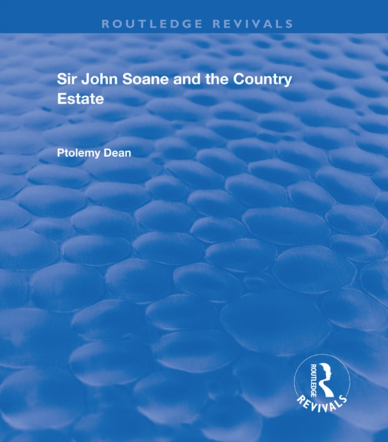 Sir John Soane and the Country Estate, EPUB eBook