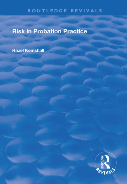 Risk in Probation Practice, PDF eBook