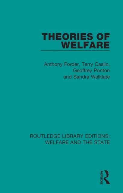 Theories of Welfare, EPUB eBook