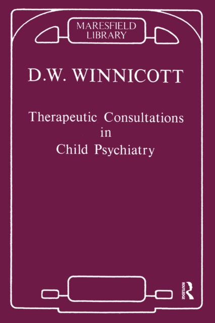 Therapeutic Consultations in Child Psychiatry, PDF eBook
