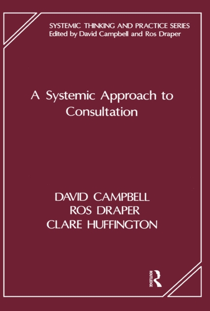 A Systemic Approach to Consultation, EPUB eBook