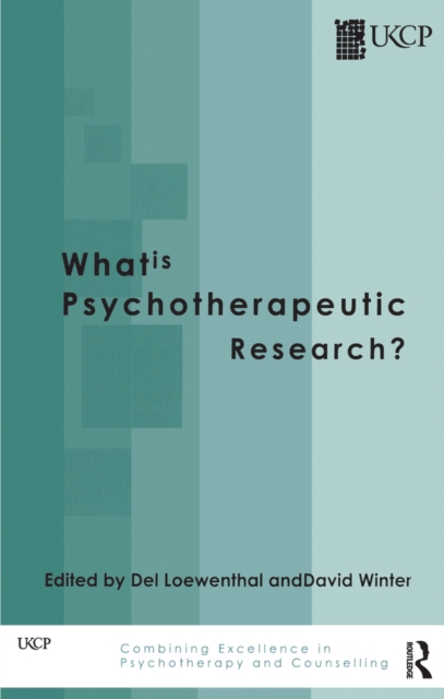 What is Psychotherapeutic Research?, EPUB eBook