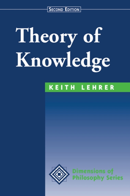 Theory Of Knowledge : Second Edition, PDF eBook
