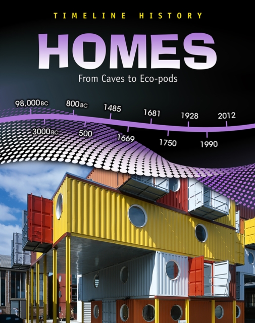 Homes : From Caves to Eco-pods, Hardback Book