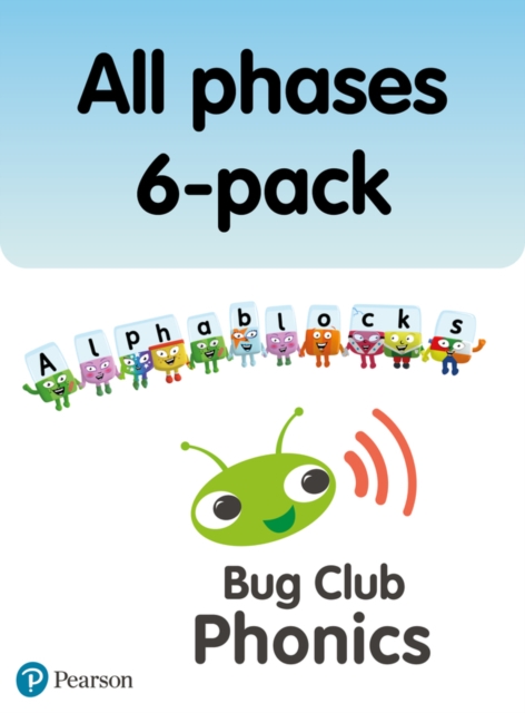 New Phonics Bug and Alphablocks All Phases 6-pack, Mixed media product Book