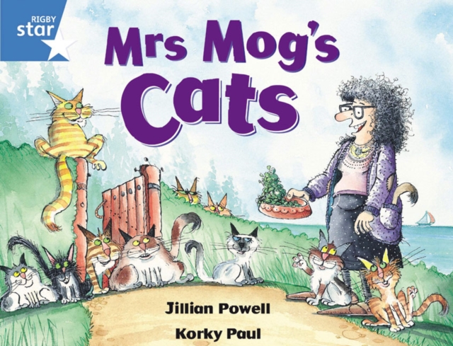 Rigby Star Guided 1 Blue Level: Mrs Mog's Cats Pupil Book (single), Paperback / softback Book