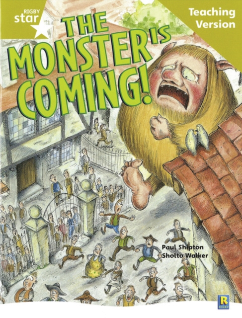 Rigby Star Guided Reading Gold Level: The Monster is Coming Teaching Version, Paperback / softback Book
