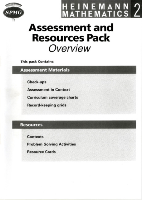 Heinemann Maths 2: Assessment and Resources Sheets, Paperback Book