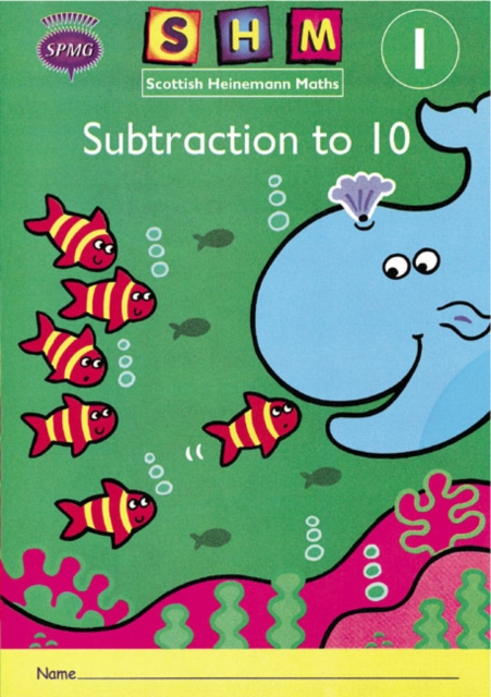 Scottish Heinemann Maths 1: Subtraction to 10 Activity Book 8 Pack, Multiple copy pack Book