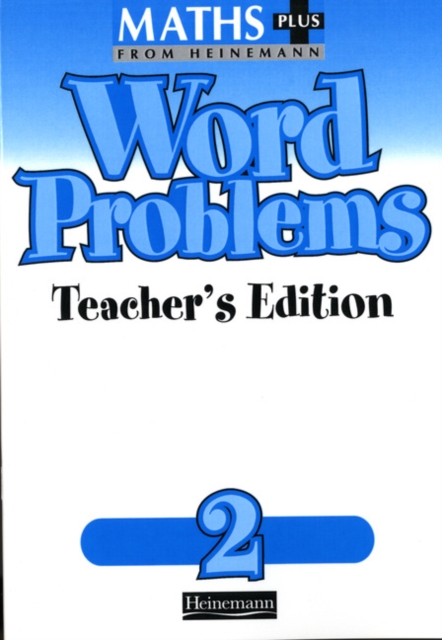 Maths Plus Word Problems 2: Teacher's Book, Paperback / softback Book