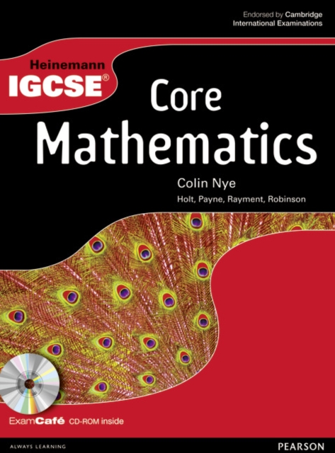Heinemann IGCSE Core Mathematics Student Book with Exam Cafe CD, Multiple-component retail product, part(s) enclose Book