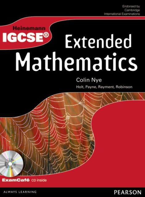 Heinemann IGCSE Extended Mathematics Student Book with Exam Cafe CD, Multiple-component retail product, part(s) enclose Book