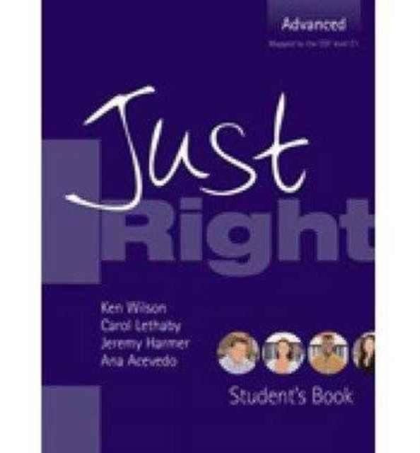 Just Right Advanced: Workbook with Key and Audio CD, Mixed media product Book