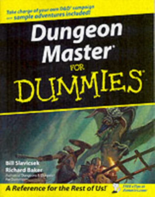 Dungeon Master For Dummies, PDF eBook