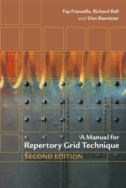 A Manual for Repertory Grid Technique, PDF eBook