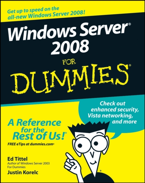 Windows Server 2008 For Dummies, Paperback / softback Book
