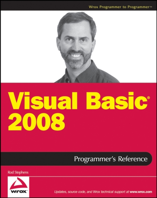 Visual Basic 2008 Programmer's Reference, Paperback Book