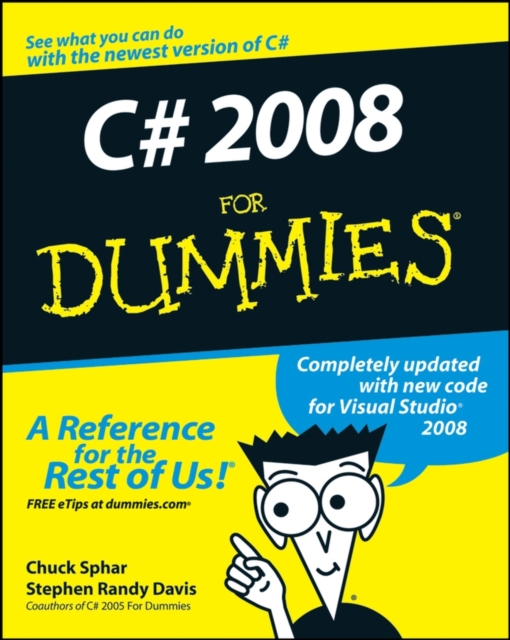 C# 2008 For Dummies, Paperback / softback Book