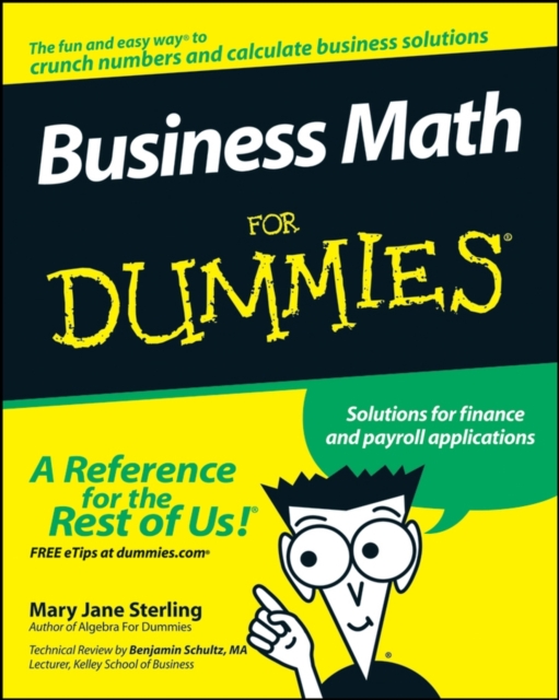Business Math For Dummies, Paperback / softback Book