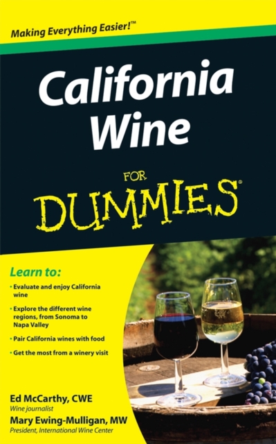California Wine For Dummies, Paperback / softback Book