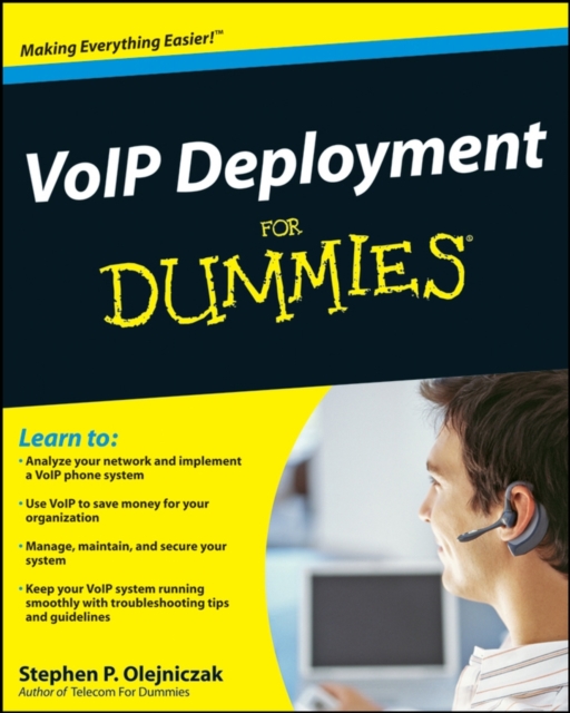 VoIP Deployment For Dummies, Paperback Book